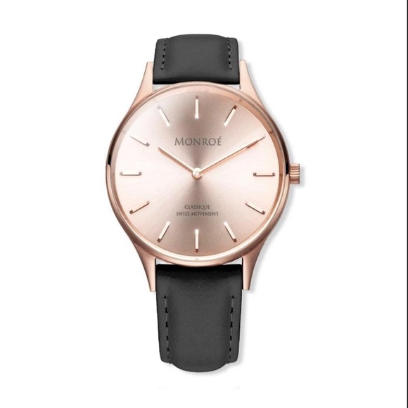 Maestro Monroe Rose Sunburst Solérose Watch NWT! main image 5